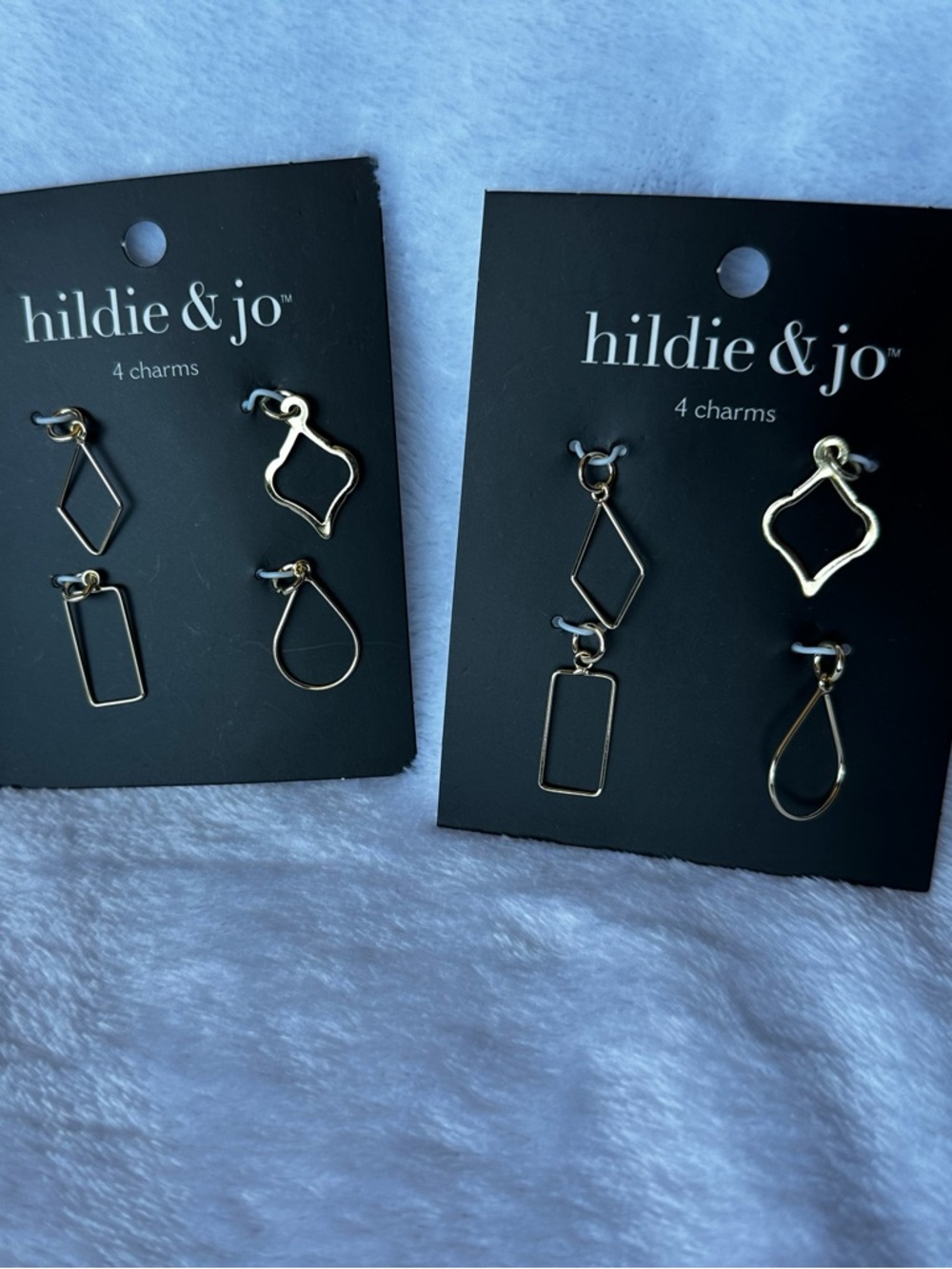 Bundle of charms and ear hoops for diy jewelry making!
